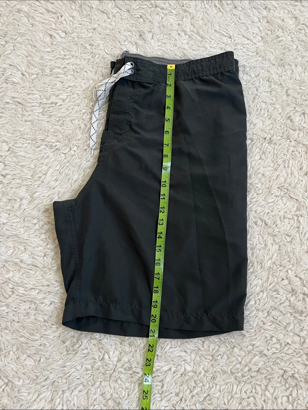 Merona Swim Trunks Gray Men's Beach Ocean Size XL